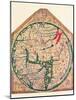 The Hereford Mappa Mundi, (C128), 1912-Richard de Bello-Mounted Giclee Print