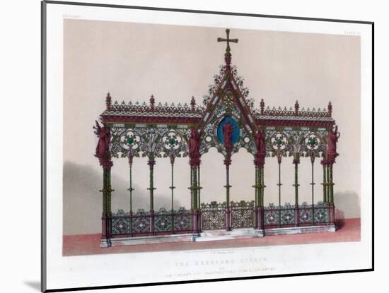 The Hereford Screen, 19th Century-John Burley Waring-Mounted Giclee Print