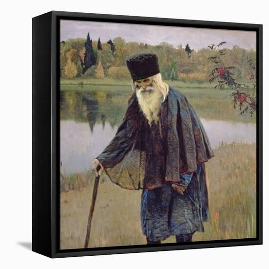 The Hermit, 1888-Mikhail Vasilievich Nesterov-Framed Premier Image Canvas