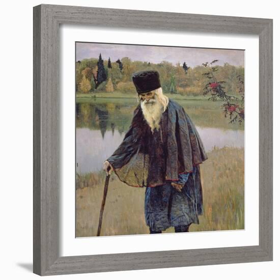 The Hermit, 1888-Mikhail Vasilievich Nesterov-Framed Giclee Print