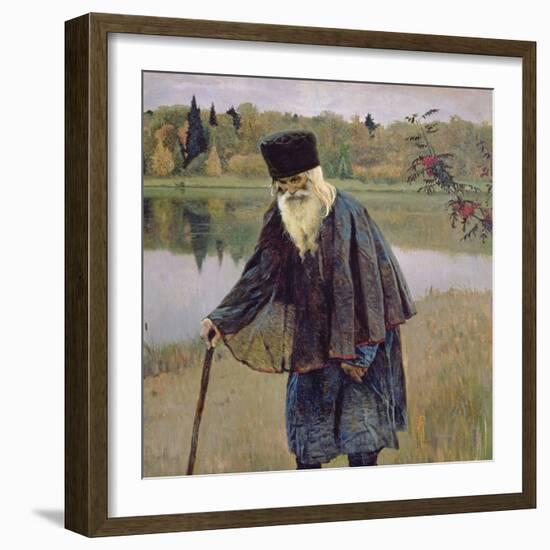 The Hermit, 1888-Mikhail Vasilievich Nesterov-Framed Giclee Print