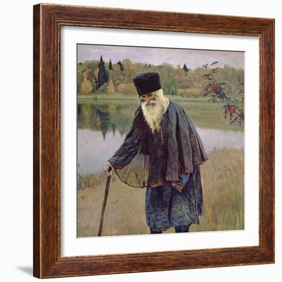 The Hermit, 1888-Mikhail Vasilievich Nesterov-Framed Giclee Print