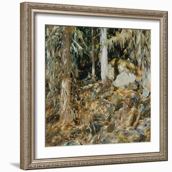 The Hermit (Il solitario), 1908-John Singer Sargent-Framed Giclee Print