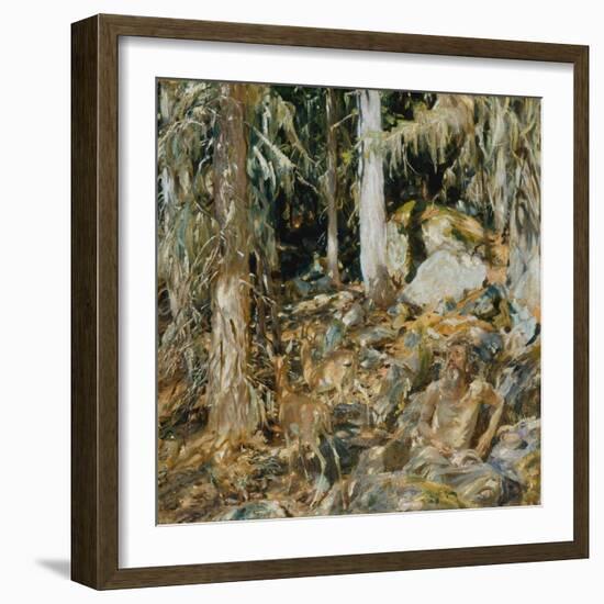 The Hermit (Il solitario), 1908-John Singer Sargent-Framed Giclee Print