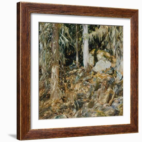 The Hermit (Il solitario), 1908-John Singer Sargent-Framed Giclee Print