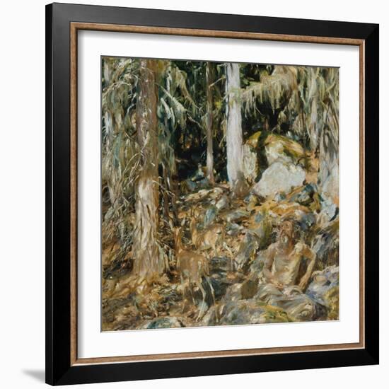 The Hermit (Il solitario), 1908-John Singer Sargent-Framed Giclee Print