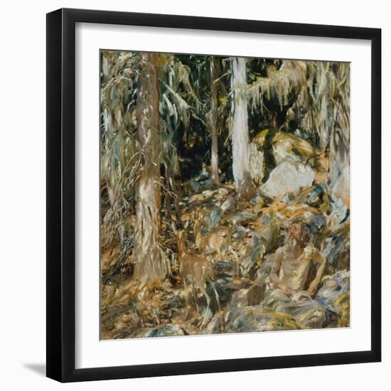 The Hermit (Il solitario), 1908-John Singer Sargent-Framed Giclee Print