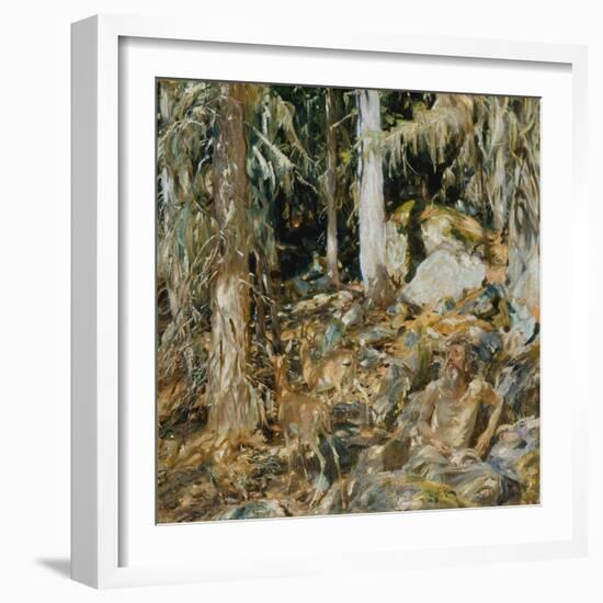 The Hermit (Il solitario), 1908-John Singer Sargent-Framed Giclee Print