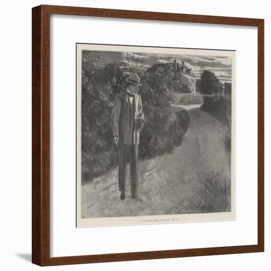 The Hermit of the Yews-Frederick Henry Townsend-Framed Giclee Print