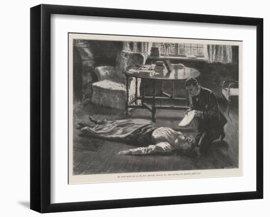 The Hermit of the Yews-Frederick Henry Townsend-Framed Giclee Print