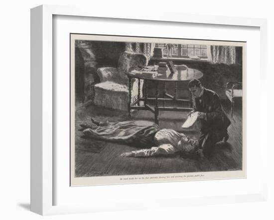 The Hermit of the Yews-Frederick Henry Townsend-Framed Giclee Print