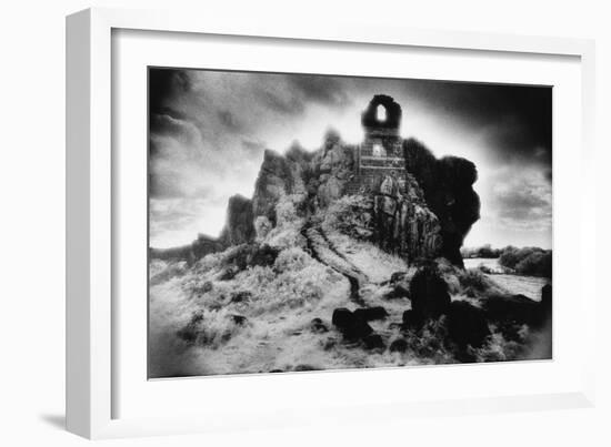 The Hermit's Chapel, Roche Rock, Bodmin Moor, Cornwall, England-Simon Marsden-Framed Giclee Print