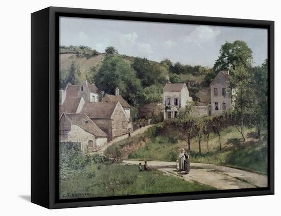 The Hermitage at Pontoise, C.1867-Camille Pissarro-Framed Premier Image Canvas