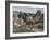 The Hermitage at Pontoise, C.1867-Camille Pissarro-Framed Giclee Print