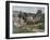 The Hermitage at Pontoise, C.1867-Camille Pissarro-Framed Giclee Print