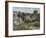 The Hermitage at Pontoise, C.1867-Camille Pissarro-Framed Giclee Print