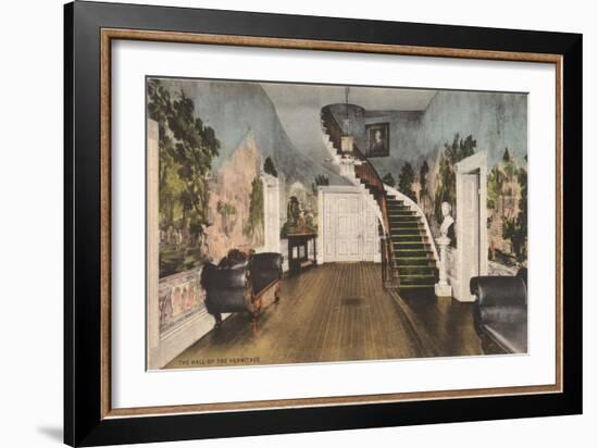 The Hermitage, Hall-null-Framed Art Print