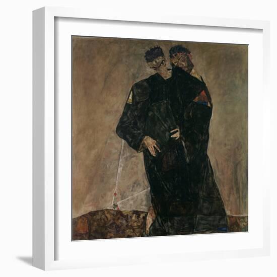 The Hermits, 1912-Egon Schiele-Framed Giclee Print