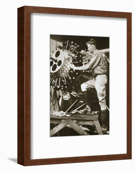 'The Hero of the Decade', 1927-Unknown-Framed Photographic Print