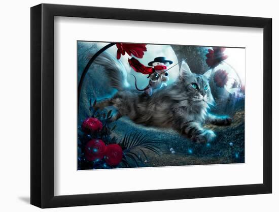 The Hero-Christophe Kiciak-Framed Photographic Print