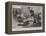 The Heroes of the Omdurman Charge, the 21st Lancers on their Way to the Front-John Charlton-Framed Premier Image Canvas