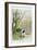 The Heron, La Fontaine's Fables-Firmin Bouisset-Framed Art Print