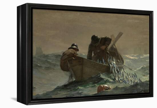 The Herring Net, 1885-Winslow Homer-Framed Premier Image Canvas