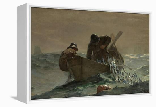 The Herring Net, 1885-Winslow Homer-Framed Premier Image Canvas