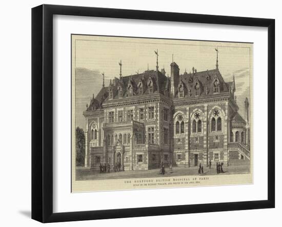 The Hertford British Hospital at Paris-null-Framed Giclee Print