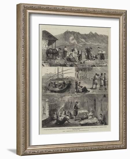 The Herzegovinian Insurrection-Alfred Chantrey Corbould-Framed Giclee Print