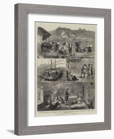 The Herzegovinian Insurrection-Alfred Chantrey Corbould-Framed Giclee Print