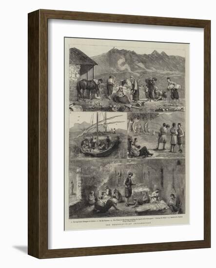 The Herzegovinian Insurrection-Alfred Chantrey Corbould-Framed Giclee Print