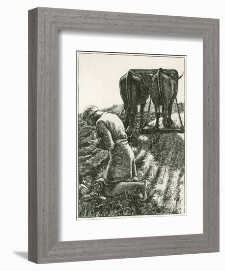 The Hidden Treasure-null-Framed Art Print