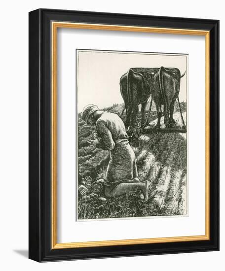 The Hidden Treasure-null-Framed Art Print