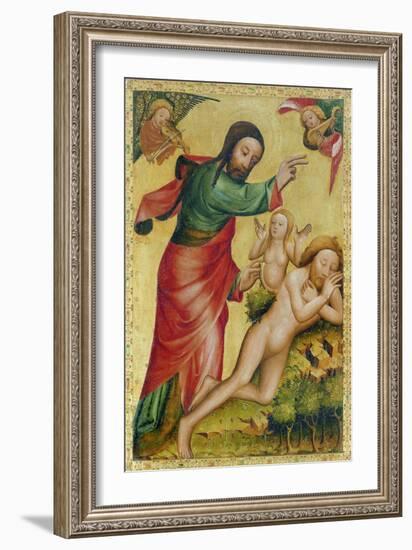 The High Altar of St, Petri in Hamburg (The Grabower Altar): the Creation of Eve, C. 1380-null-Framed Giclee Print