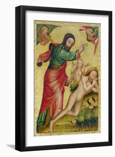 The High Altar of St, Petri in Hamburg (The Grabower Altar): the Creation of Eve, C. 1380-null-Framed Giclee Print