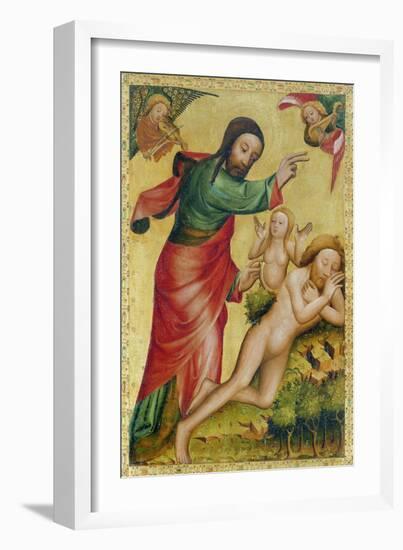 The High Altar of St, Petri in Hamburg (The Grabower Altar): the Creation of Eve, C. 1380-null-Framed Giclee Print