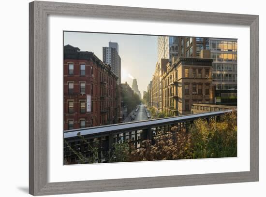 The High Line Park, Manhattan, New York-Rainer Mirau-Framed Photographic Print