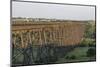 The High Line Railroad Bridge Trestle in Valley City, North Dakota, USA-Chuck Haney-Mounted Photographic Print