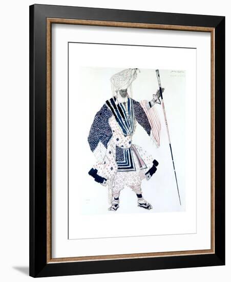 The High Priest' (Le Grand Prêtr), Ballet Costume Design, 1911-Leon Bakst-Framed Giclee Print