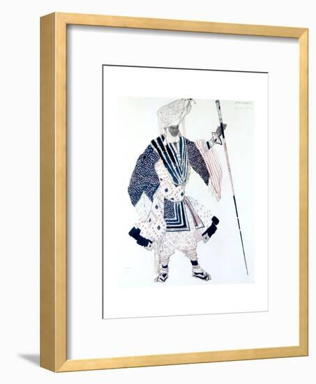 The High Priest' (Le Grand Prêtr), Ballet Costume Design, 1911-Leon Bakst-Framed Giclee Print