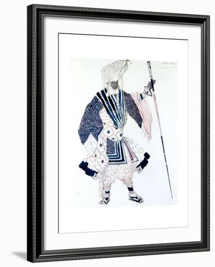 The High Priest' (Le Grand Prêtr), Ballet Costume Design, 1911-Leon Bakst-Framed Giclee Print