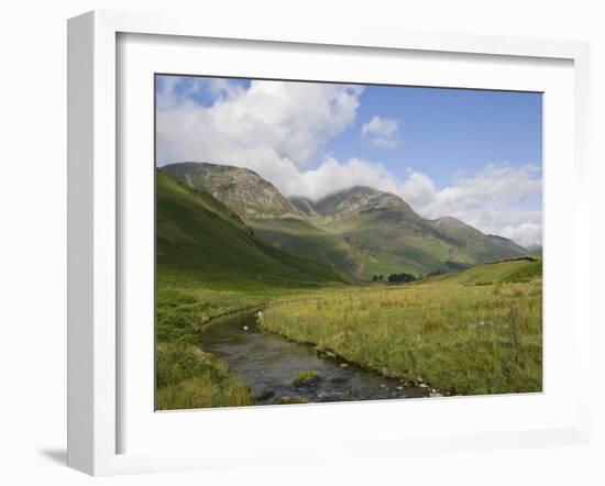 The High Stile Group From Honister Valley, Lake District National Park, Cumbria, England, Uk-James Emmerson-Framed Photographic Print