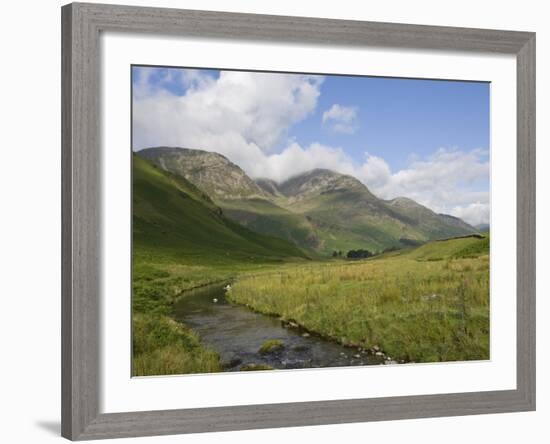 The High Stile Group From Honister Valley, Lake District National Park, Cumbria, England, Uk-James Emmerson-Framed Photographic Print