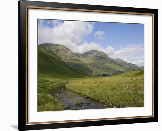 The High Stile Group From Honister Valley, Lake District National Park, Cumbria, England, Uk-James Emmerson-Framed Photographic Print