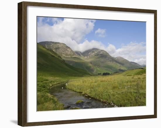 The High Stile Group From Honister Valley, Lake District National Park, Cumbria, England, Uk-James Emmerson-Framed Photographic Print