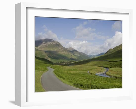 The High Stile Group From the Honister Road, Lake District National Park, Cumbria, England, Uk-James Emmerson-Framed Photographic Print