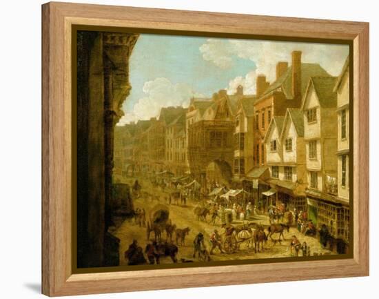 The High Street, Exeter, 1797-John White Abbott-Framed Premier Image Canvas