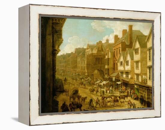 The High Street, Exeter, 1797-John White Abbott-Framed Premier Image Canvas