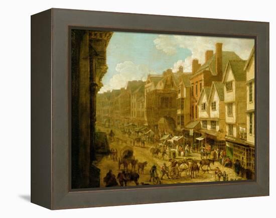 The High Street, Exeter, 1797-John White Abbott-Framed Premier Image Canvas